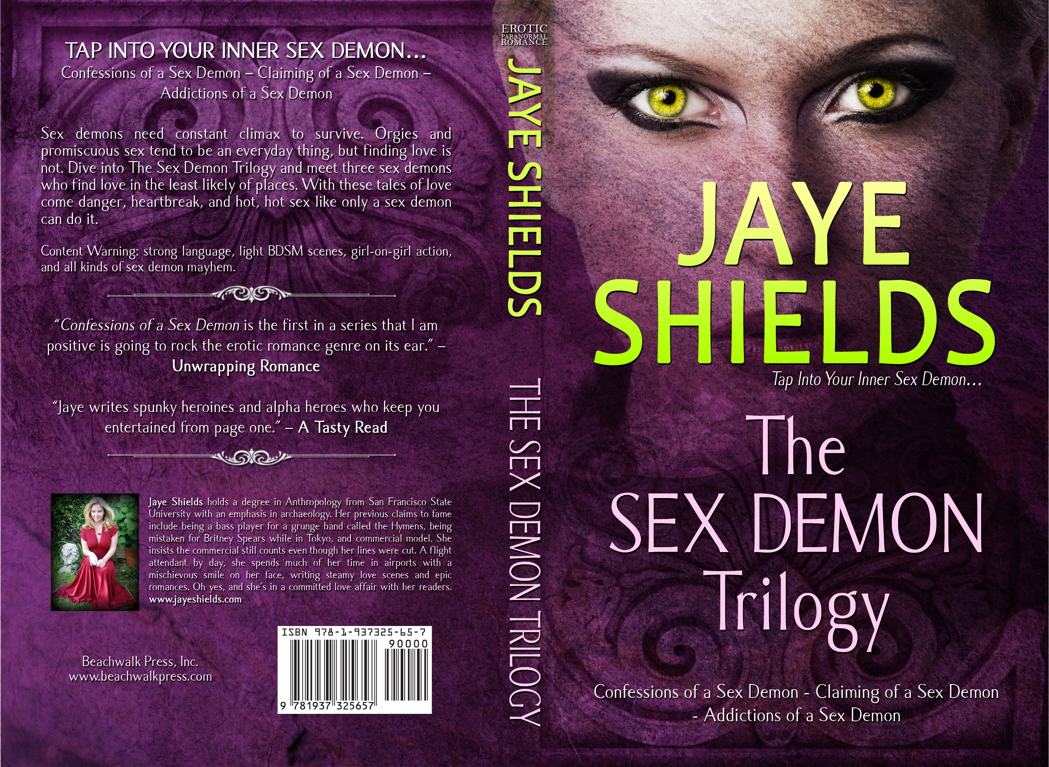 Cover Reveal Sex Demon Trilogy By Jaye Shields Tobethode